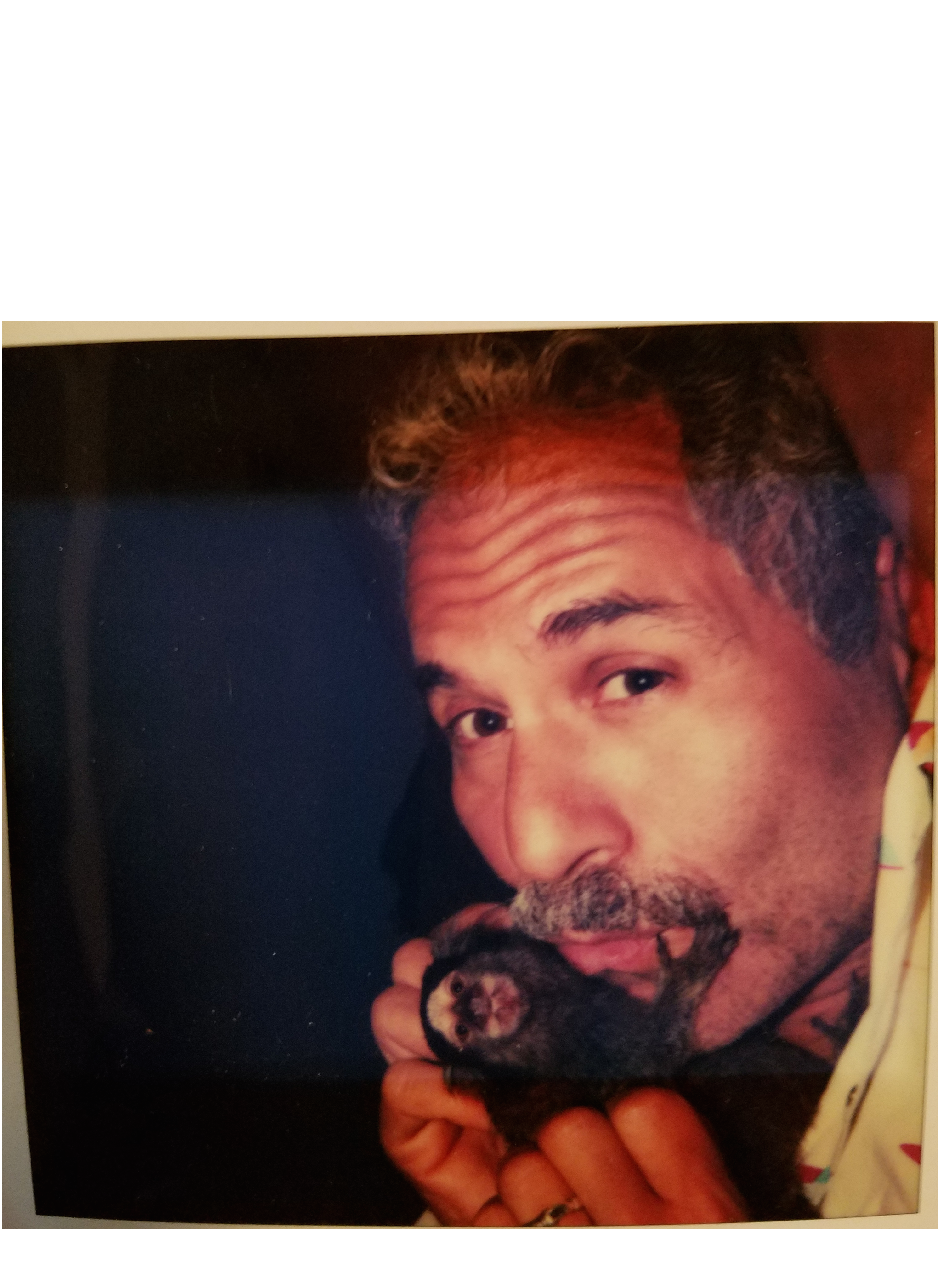 Alan, with kin Loopy